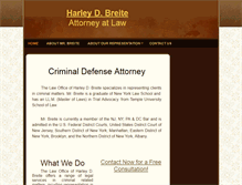 Tablet Screenshot of harleybreite.com